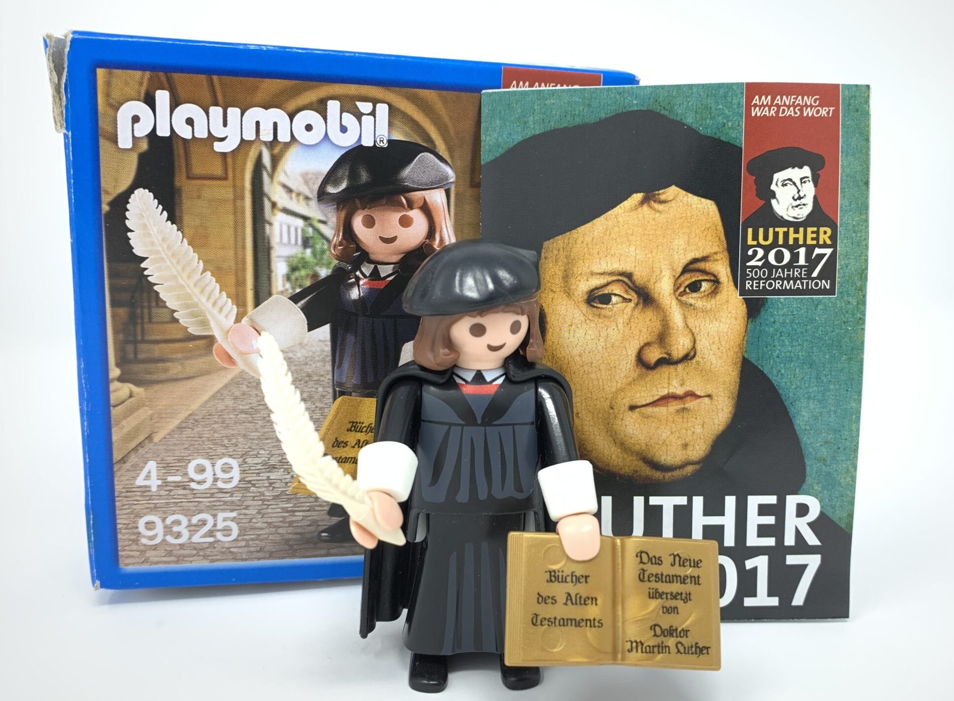 10 X Playmobil  Martin Luther Figur NEW edition 9325 Neu & Ovp MISB 6099 